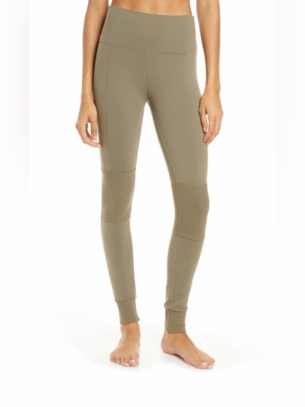 $134 ALO YOGA GREEN Avenue LEGGINGS SIZE XS